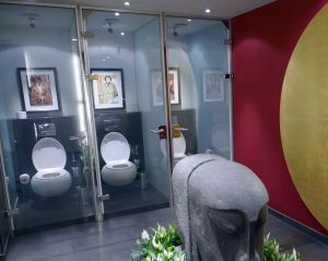 adrette Toilette in Köln