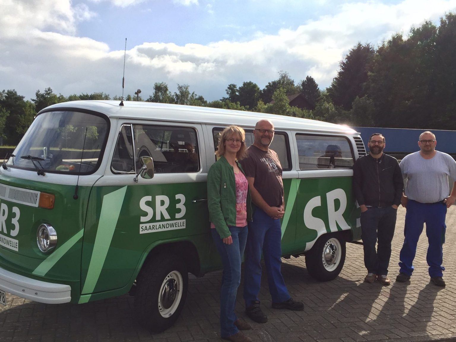 Das SR3 GuMo-Mobil auf der Kläranlage Homburg - EVS