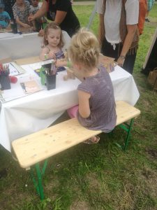 Spiel und Spaß mit TIBO auf dem Familienfest in Homburg