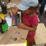 Spiel und Spaß mit TIBO auf dem Sommerfest Schaumbergplateau in Tholey